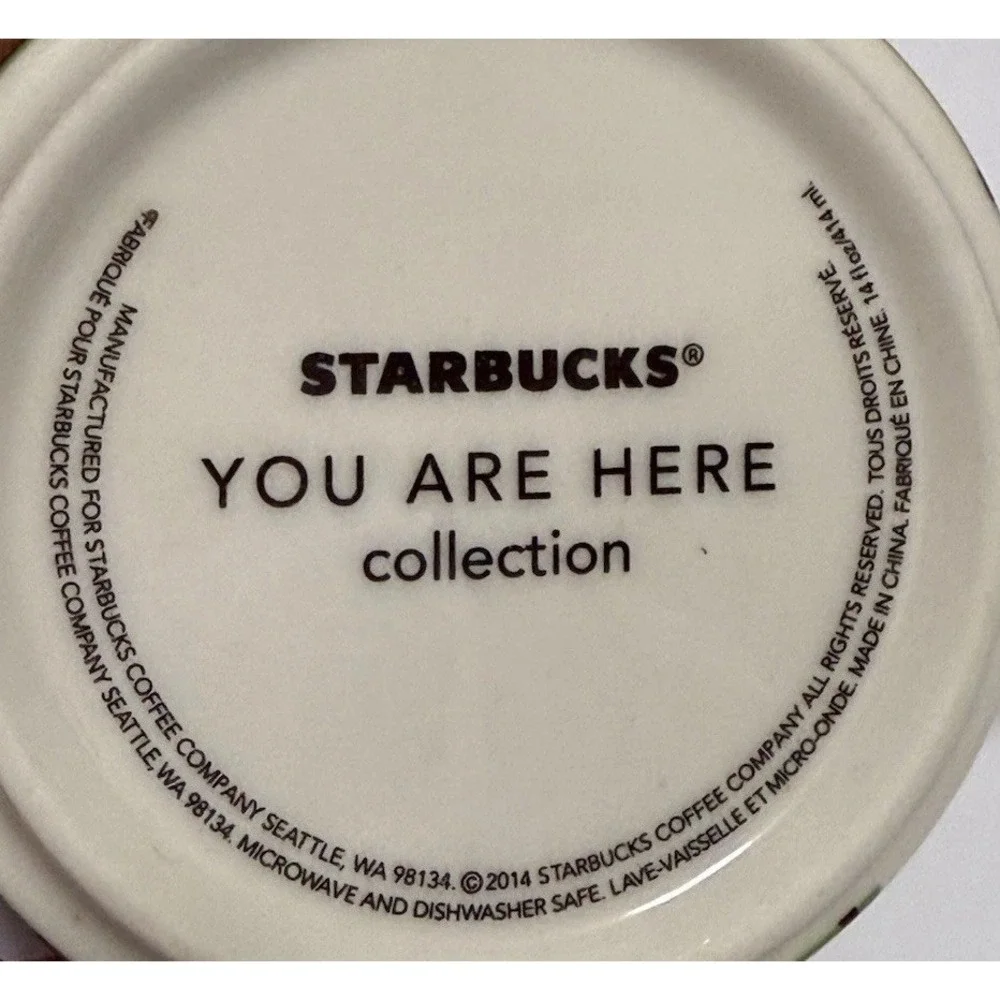 Starbucks Coffee Mug YOU ARE HERE: Kentucky 2014 -‎ 14fl oz NEW